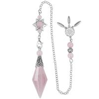 Zinc Alloy Pendulum with Gemstone & Unisex Length Approx 9.45 Inch Sold By PC