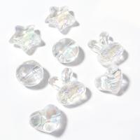 Perles bijoux en résine, Forme différente pour le choix & DIY, transparent, 10PC/sac, Vendu par sac