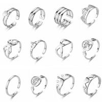 Stainless Steel Finger Ring 304 Stainless Steel Unisex & adjustable Sold By PC