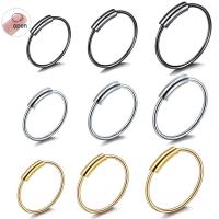 Stainless Steel Nose Piercing Jewelry, 316L Stainless Steel, different size for choice, more colors for choice, 10PCs/Lot, Sold By Lot