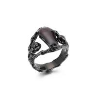 Titantium Steel prst prsten, Titanium ocel, různé velikosti pro výběr & pro muže & epoxy samolepky, více barev na výběr, Prodáno By PC