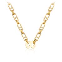 Zinklegierung Schmuck Halskette, plattiert, für Frau, keine, Länge:ca. 17.32 ZollInch, verkauft von PC