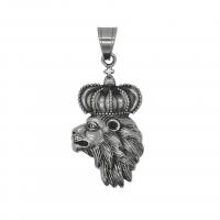 Stainless Steel Animal Pendants, 316L Stainless Steel, fashion jewelry & Unisex, 28x48mm, Sold By PC
