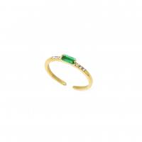 Το δάχτυλο δαχτυλίδι με στρας από ανοξείδωτο χάλυβα, 316L ανοξείδωτο χάλυβα, κοσμήματα μόδας & για τη γυναίκα, περισσότερα χρώματα για την επιλογή, Sold Με PC