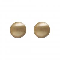 Brass Drop Earring Round plated fashion jewelry & for woman nickel lead & cadmium free Sold By Pair
