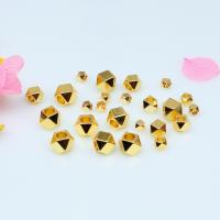 Brass Spacer Beads Geometrical Pattern plated DIY nickel lead & cadmium free Sold By PC
