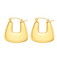 Titan Stahl Ohrring, Titanstahl, plattiert, Modeschmuck & für Frau, keine, 15mm, verkauft von Paar