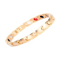 Titanium Steel Bracelet & Bangle, fashion jewelry & for woman, more colors for choice, 8mm, Length:Approx 8.27 Inch, Sold By PC