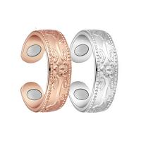Couple Finger Rings Copper plated fashion jewelry & Unisex nickel lead & cadmium free 7mm Sold By PC