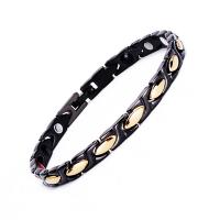 Titanium Steel Bracelet & Bangle plated fashion jewelry & for woman Length Approx 8.27 Inch Sold By PC
