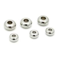 Stainless Steel Spacer Beads, 304 Stainless Steel, DIY & machine polishing & different size for choice, original color, 100PCs/Bag, Sold By Bag