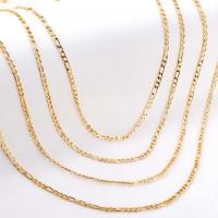 Chaîne collier , Acier inoxydable 304, bijoux de mode & longueur différente pour le choix & pour homme, doré, 2.30mm, Vendu par brin
