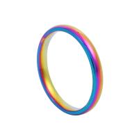 Палец кольцо из нержавеющей стали, Нержавеющая сталь 304, Мужская & разный размер для выбора, Много цветов для выбора, отверстие:Приблизительно 1.1mm, размер:5-12, продается PC