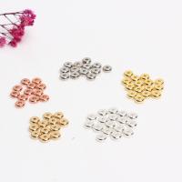 Brass Jewelry Beads Square high quality plated Sold By Lot