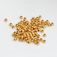 Perles bijoux en laiton, Rond, fade et jamais plaqué de haute qualité, DIY & normes différentes pour le choix, plus de couleurs à choisir, 100PC/lot, Vendu par lot