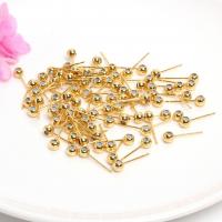 Brass Earring Stud Component, with Silicone, high quality plated, DIY & different size for choice, more colors for choice, 50PCs/Lot, Sold By Lot