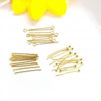 Brass Eyepin high quality plated DIY Sold By Lot