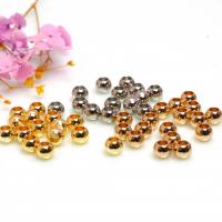 Brass Jewelry Beads, high quality plated, DIY & different size for choice, more colors for choice, 100PCs/Lot, Sold By Lot