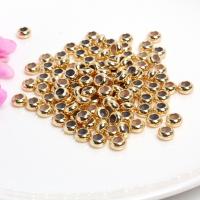 Brass Jewelry Beads, with Silicone, high quality plated, DIY & different size for choice, more colors for choice, 100PCs/Lot, Sold By Lot