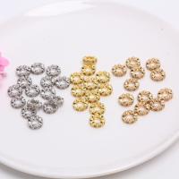 Entretoise de perles en laiton, fade et jamais plaqué de haute qualité, DIY & normes différentes pour le choix & pavé de micro zircon, plus de couleurs à choisir, 10PC/lot, Vendu par lot