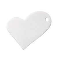 Stainless Steel Heart Pendants, 304 Stainless Steel, Unisex & different size for choice, original color, Sold By PC