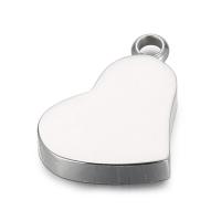 Stainless Steel Heart Pendants 304 Stainless Steel Galvanic plating Unisex Sold By PC