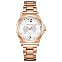 Nők Wrist Watch, Cink ötvözet, -val Üveg & 304 rozsdamentes acél, Életvízálló & divat ékszerek & a nő, több színt a választás, nikkel, ólom és kadmium mentes, Hossz Kb 8.11 inch, Által értékesített PC