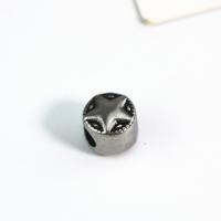 Perlas de acero inoxidable, acero inoxidable 304, Joyería & Bricolaje, color original, 11.30x10mm, agujero:aproximado 4.6mm, Vendido por UD