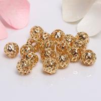 Brass Spacer Beads high quality plated DIY & hollow Sold By Lot