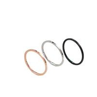 Titanium Steel Finger Ring Vacuum Plating & for woman Sold By PC