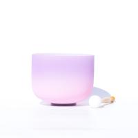 Quartz Singing Bowl, different size for choice, light purple, Sold By PC