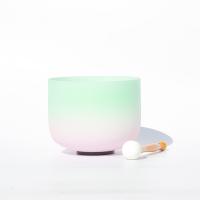 Quartz Singing Bowl, different size for choice, light green, Sold By PC