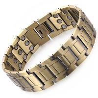 Brass Bracelet & Bangle plated fashion jewelry & for man nickel lead & cadmium free 21mm Length Approx 8.86 Inch Sold By PC