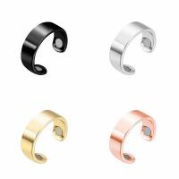 Ring Finger mosiądz, Miedź, Powlekane, biżuteria moda & dla obu płci, dostępnych więcej kolorów, bez zawartości niklu, ołowiu i kadmu, 19mm,6.5mm, sprzedane przez PC