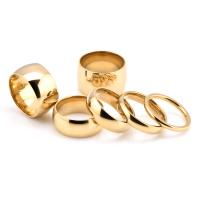 Titan Edelstahl Ringe, Titanstahl, unisex & verschiedene Größen vorhanden, keine, Größe:6-13, verkauft von PC