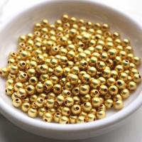 Brass Spacer Beads Round sang gold plated DIY nickel lead & cadmium free Sold By PC