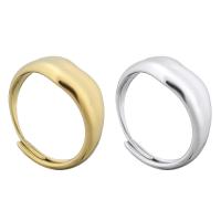 Vinger Ring in edelstaal, 304 roestvrij staal, mode sieraden & uniseks, meer kleuren voor de keuze, 22x10x22mm, Maat:8, 5pC's/Bag, Verkocht door Bag