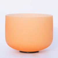Quartz Singing Bowl, different size for choice, orange, Sold By PC