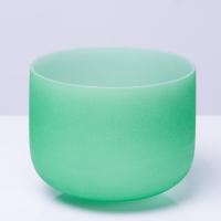 Quartz Singing Bowl, different size for choice, green, Sold By PC