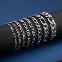 Titanium armbanden, Titanium Staal, plated, verschillende lengte voor keuze & uniseks & verschillende grootte voor keus, meer kleuren voor de keuze, Verkocht door PC