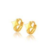 Zinc Alloy Drop Earrings Rhombus gold color plated fashion jewelry & for woman golden nickel lead & cadmium free Sold By Pair