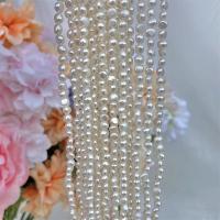 Cultured Baroque Freshwater Pearl Beads DIY white 5-5.5mm Sold Per Approx 15 Inch Strand