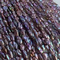 Perle perline Keishi coltivate d'acqua dolce, perla d'acquadolce coltivata naturalmente, Barocco, DIY, multi-colore, 8-10mm, Venduto per Appross. 15 pollice filo