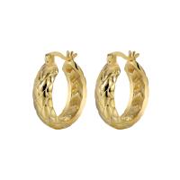 Brass Leverback Earring, Donut, plated, for woman, more colors for choice, nickel, lead & cadmium free, 19x21mm, Sold By Pair