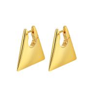 Messing Leverback Ohrring, goldfarben plattiert, für Frau, goldfarben, frei von Nickel, Blei & Kadmium, 31x29mm, verkauft von Paar