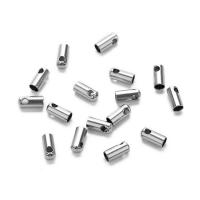 Stainless Steel Cord Tips, 304 Stainless Steel, DIY & different size for choice, Sold By PC
