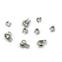 304 rostfritt stål Ball Chain-kontakt, DIY & olika storlek för val, ursprungliga färgen, 100PC/Bag, Säljs av Bag