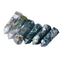Moos Achat Quarz-Cluster, poliert, verschiedene Größen vorhanden, grün, 3PCs/Menge, verkauft von Menge