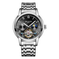 Men Wrist Watch, Tibetan Style, with Glass & 304 Stainless Steel, plated, Life water resistant & for man & luminated, more colors for choice, 42x14mm, Sold By PC