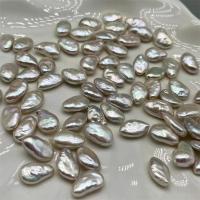 Barocco coltivate in acqua dolce Perla, perla d'acquadolce coltivata naturalmente, DIY, bianco, 11*19mm, Venduto da PC